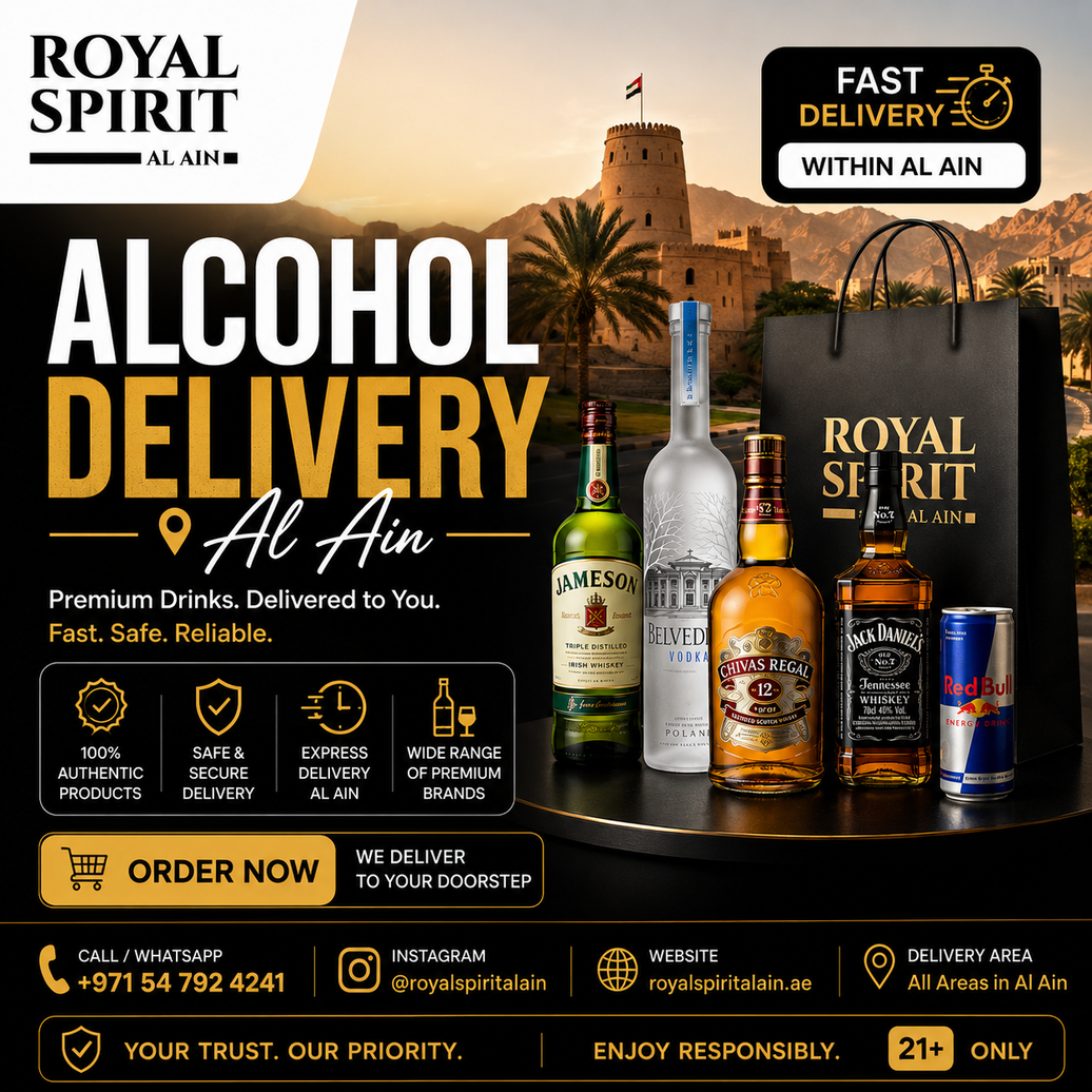 Alcohol Delivery in Al Ain: Your Complete Guide to Fast, Discreet & Reliable Liquor Delivery