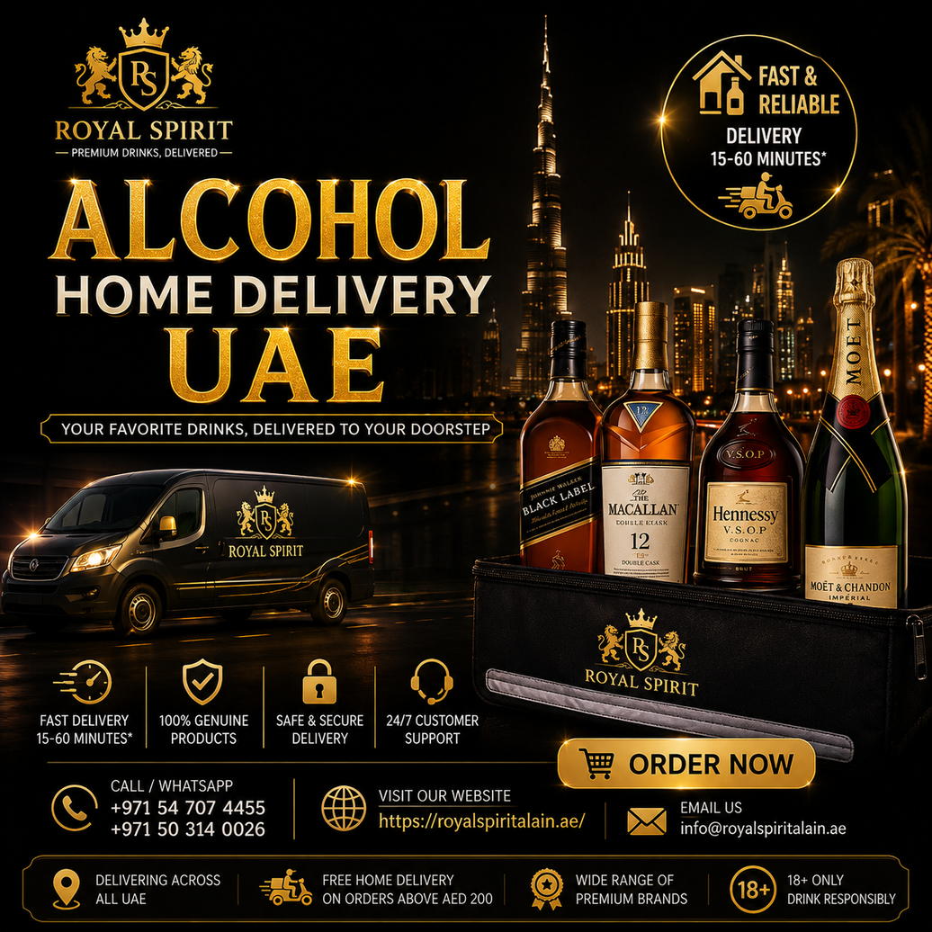 Alcohol Home Delivery in UAE: Fast, Reliable Service Right to Your Door in Al Ain