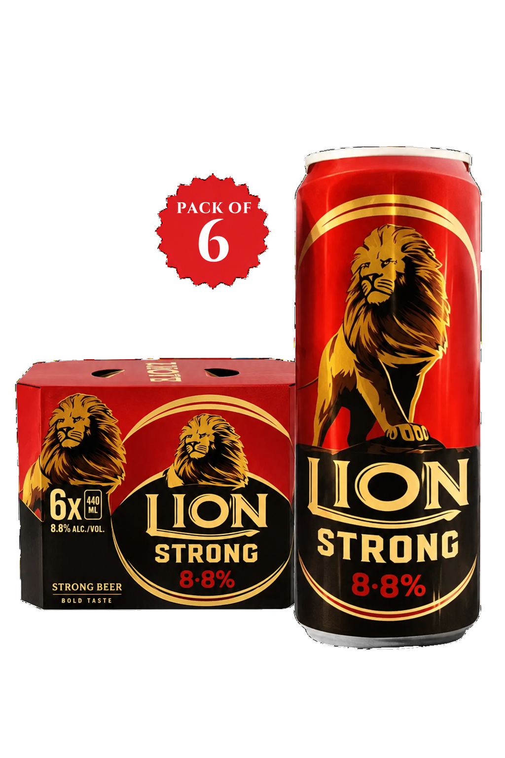 Lion Strong Beer 8.8% Can 50 CL