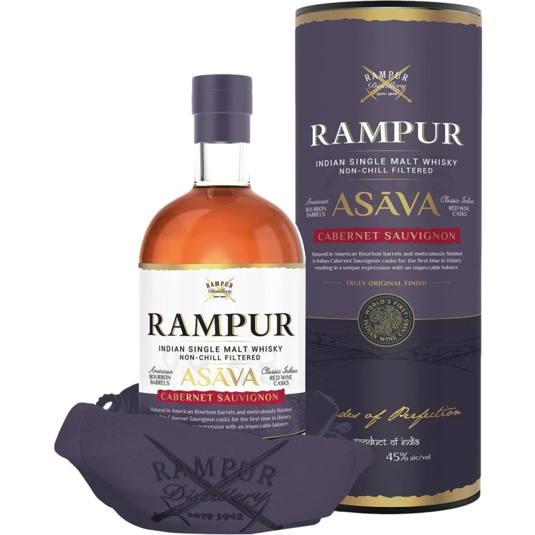 Rampur Asava Single Malt Whisky 75CL