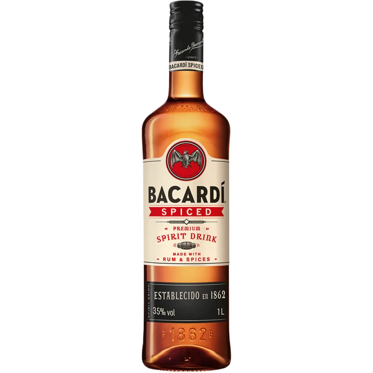Bacardi Spiced Rum 1Ltr