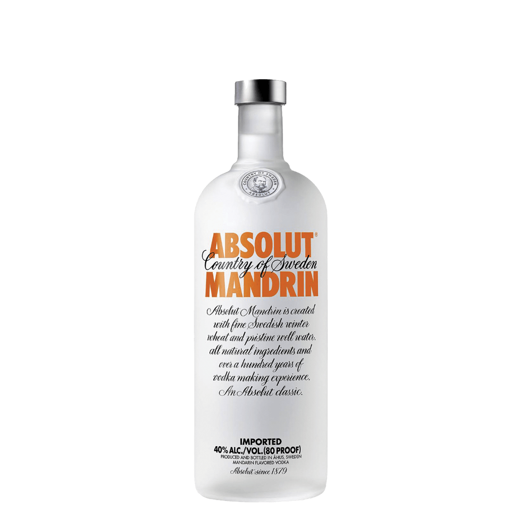 Absolut Mandarin Vodka 1Ltr