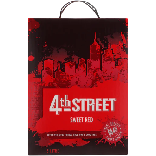 4Th Street Red Wine 5L