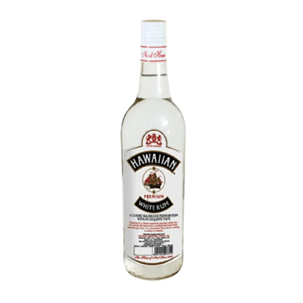 Hawaiian White Rum 75CL