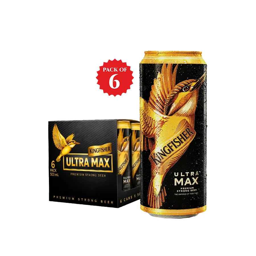 Kingfisher Ultra Max Beer 50CL Can