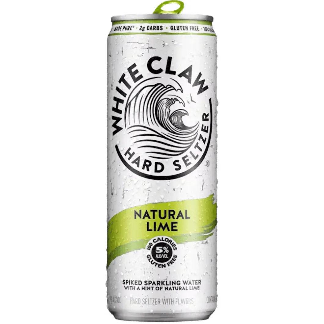 White Claw Hard Seltzer Natural Lime 33CL CAN
