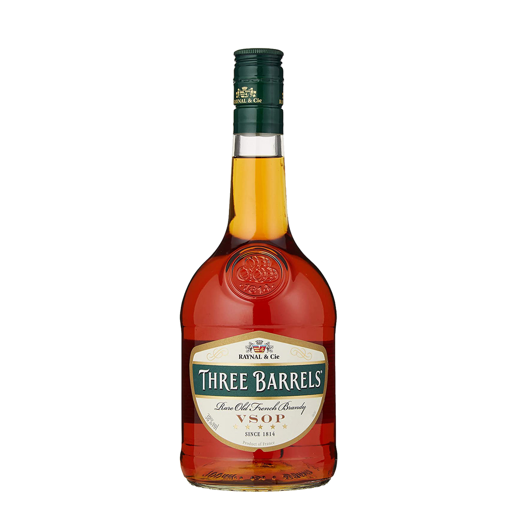 Three Barrels VSOP 38% 1Ltr