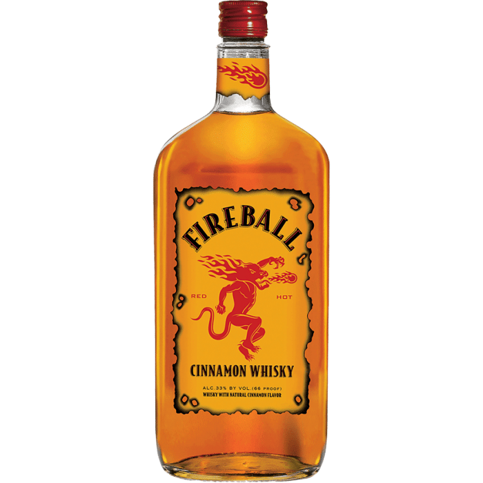 Fireball Cinnamon & Whisky Flavour Liqueur 1Ltr