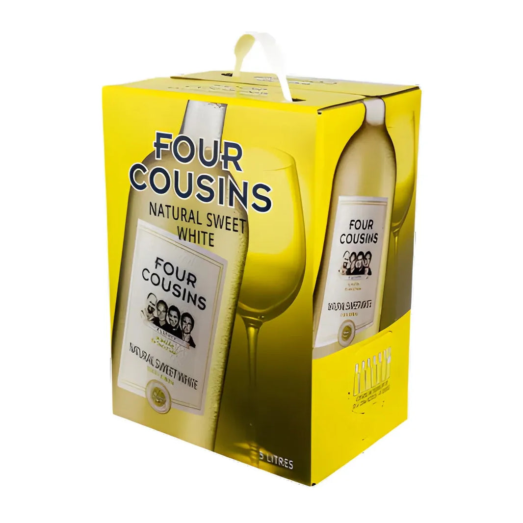 Four Cousins Natural Sweet White 5Ltr