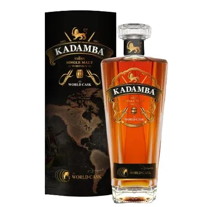 Kadamba Indian Single Malt World Cask 75CL