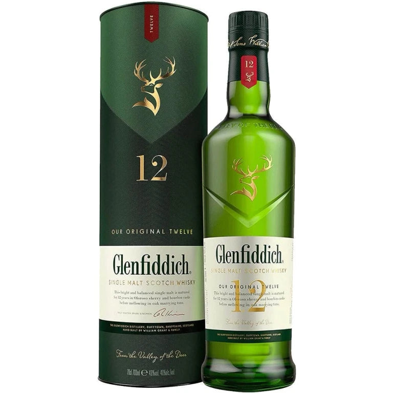 Glenfiddich 12YO Single Malt 70CL