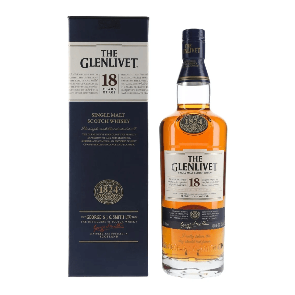 Glenlivet 18YO Single Malt 70CL