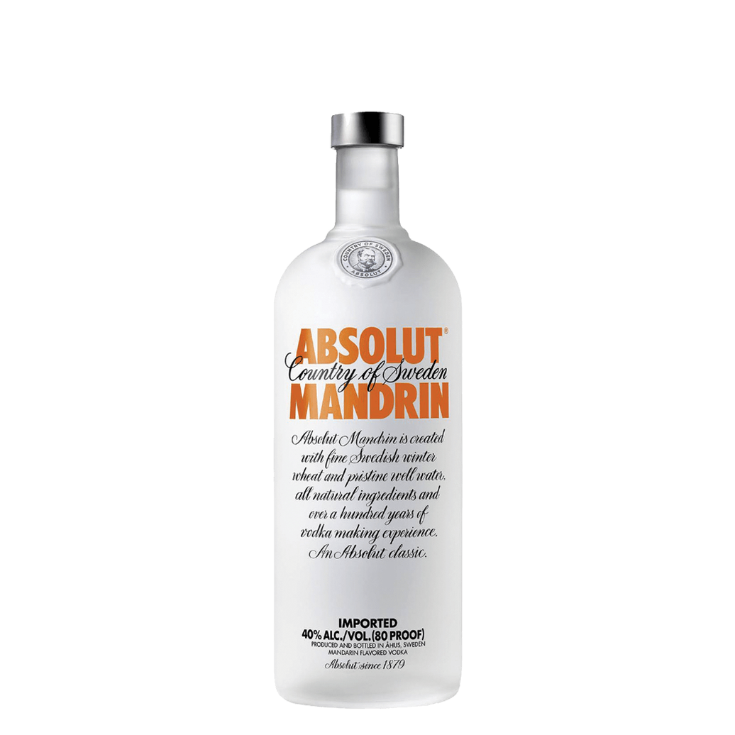 Absolut Mandarin Vodka 1Ltr