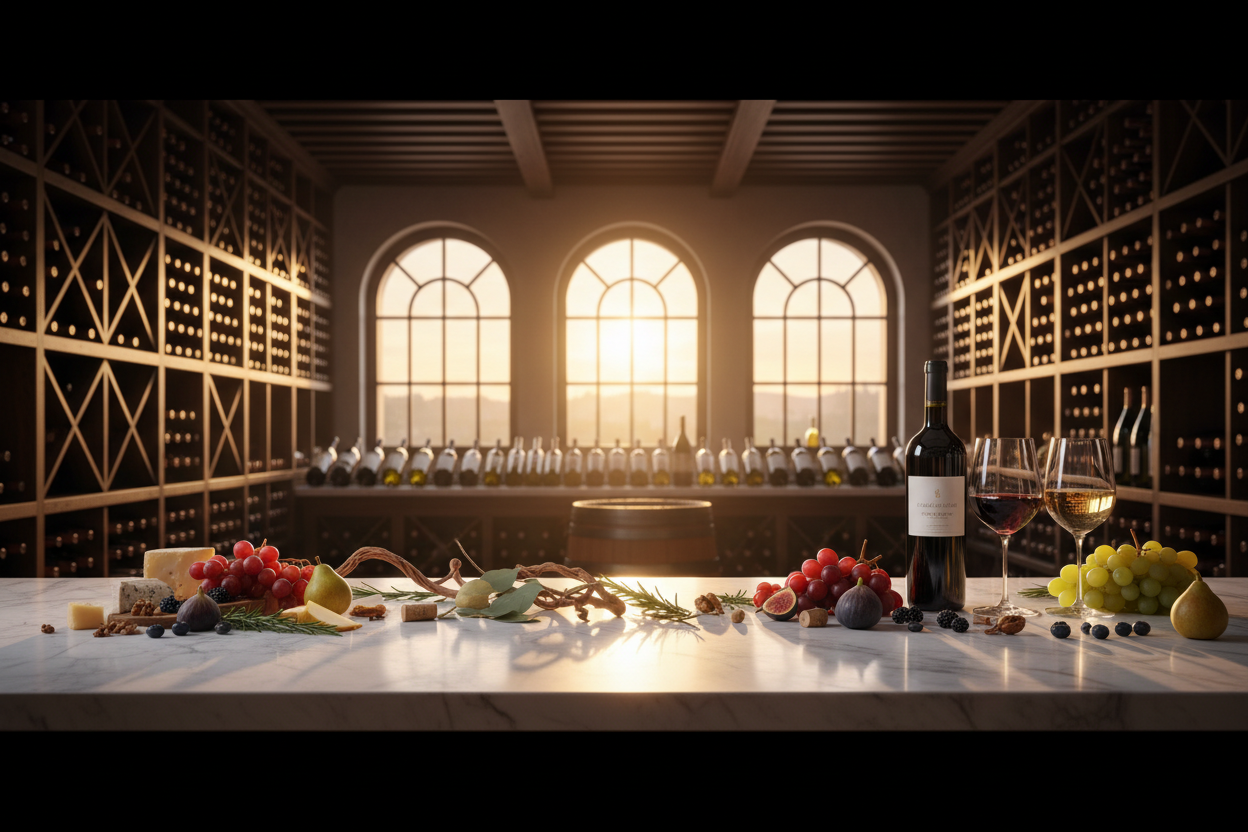 Luxury Wine Editorial Hero